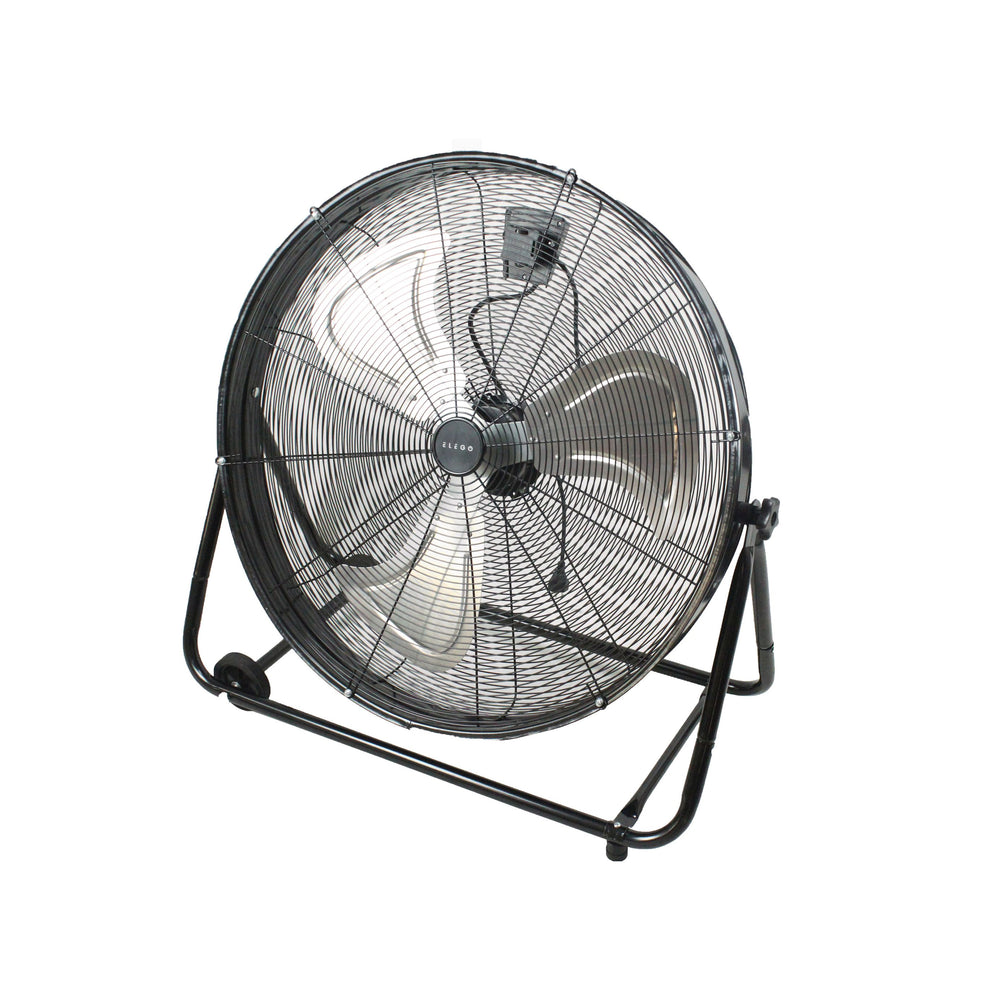Floor fan 76 cm black