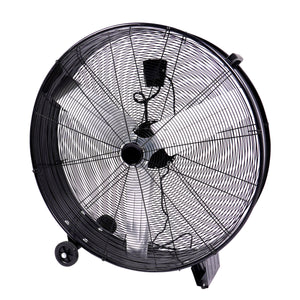 Bodenventilator Windmaschine 91 cm schwarz