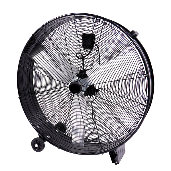 Bodenventilator Windmaschine 91 cm schwarz