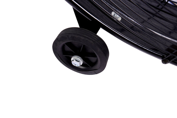Bodenventilator Windmaschine 91 cm schwarz