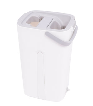 Bodenwischer Set 4-teilig weiss/grau