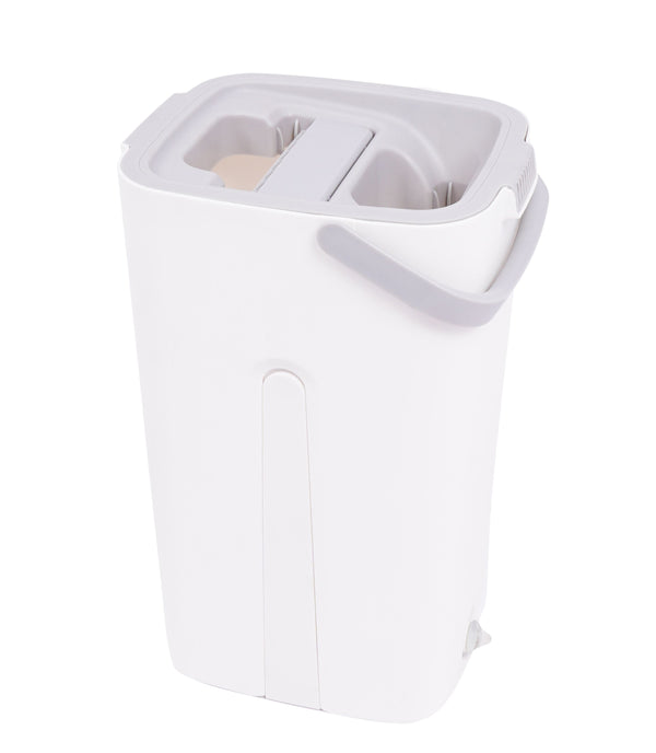 Bodenwischer Set 4-teilig weiss/grau