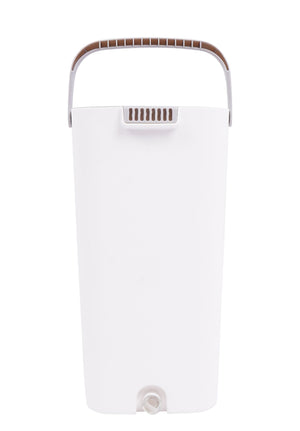 Bodenwischer Set 4-teilig weiss/grau
