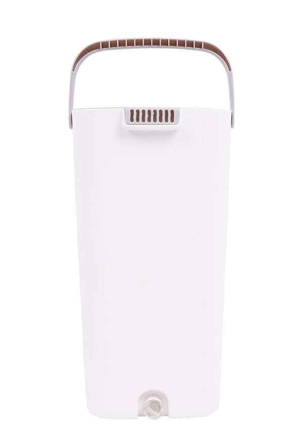 Bodenwischer Set 4-teilig weiss/grau