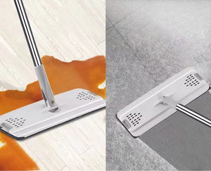 Bodenwischer Set 4-teilig weiss/grau