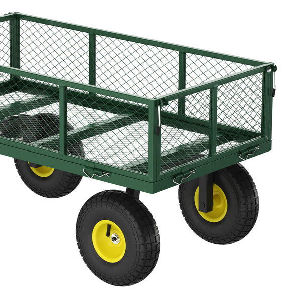 Bollerwagen ZON mit klappbaren Seitenwänden 350 kg