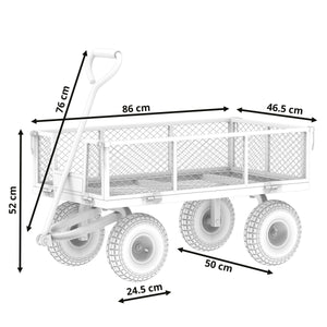 Bollerwagen ZON mit klappbaren Seitenwänden 350 kg