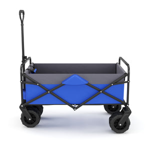 Bollerwagen faltbar BENNY blau