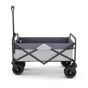Bollerwagen faltbar BENNY grau