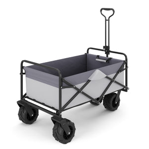 Bollerwagen faltbar BENNY grau