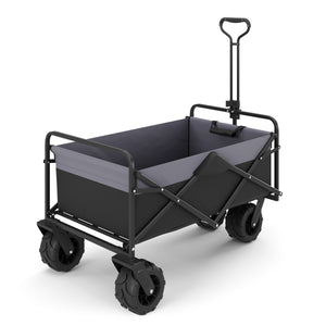 Bollerwagen faltbar BENNY schwarz