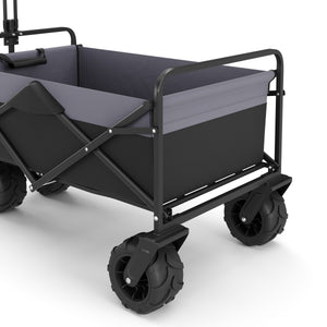 Bollerwagen faltbar BENNY schwarz