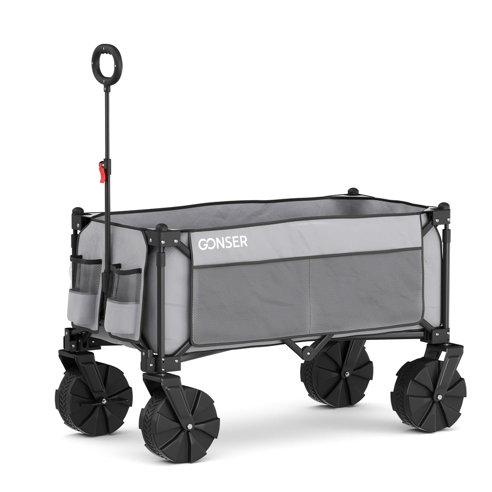 Bollerwagen faltbar TROLLY grau