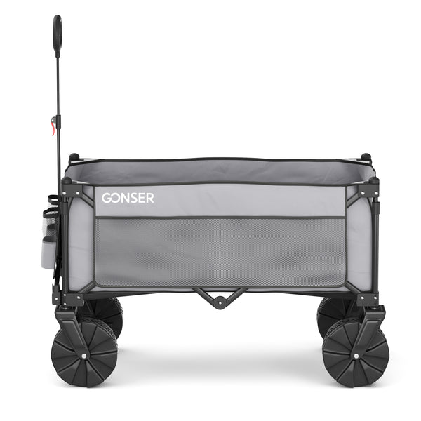 Bollerwagen faltbar TROLLY grau