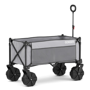 Bollerwagen faltbar TROLLY grau