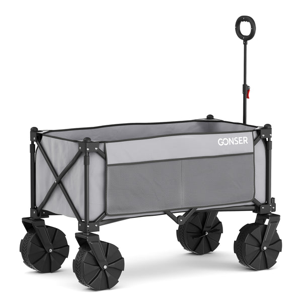 Bollerwagen faltbar TROLLY grau