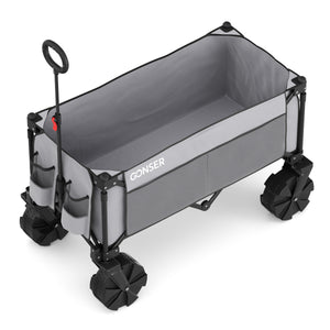Bollerwagen faltbar TROLLY grau