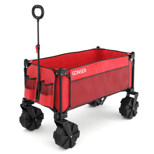 Bollerwagen faltbar TROLLY rot