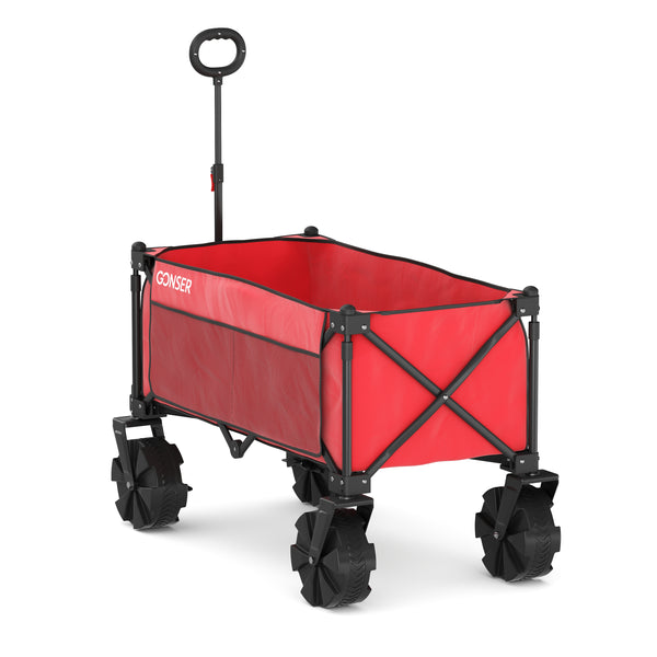 Bollerwagen faltbar TROLLY rot