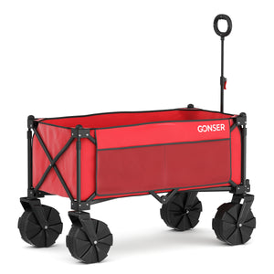 Bollerwagen faltbar TROLLY rot