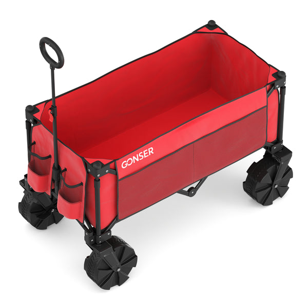 Bollerwagen faltbar TROLLY rot