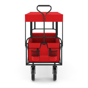 Handwagen Transportwagen mit Dach