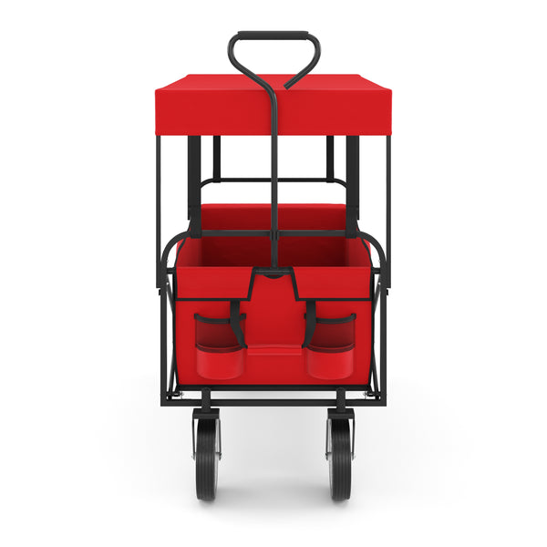 Handwagen Transportwagen mit Dach