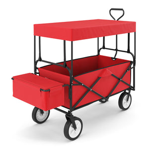 Handwagen Transportwagen mit Dach
