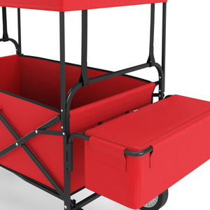 Handwagen Transportwagen mit Dach