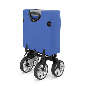 Bollerwagen faltbar mit Dach KENNY blau