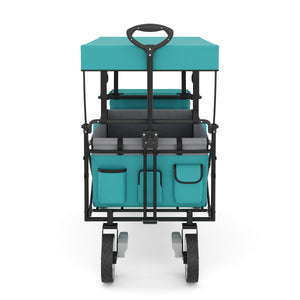 Bollerwagen faltbar mit Dach KENNY mint