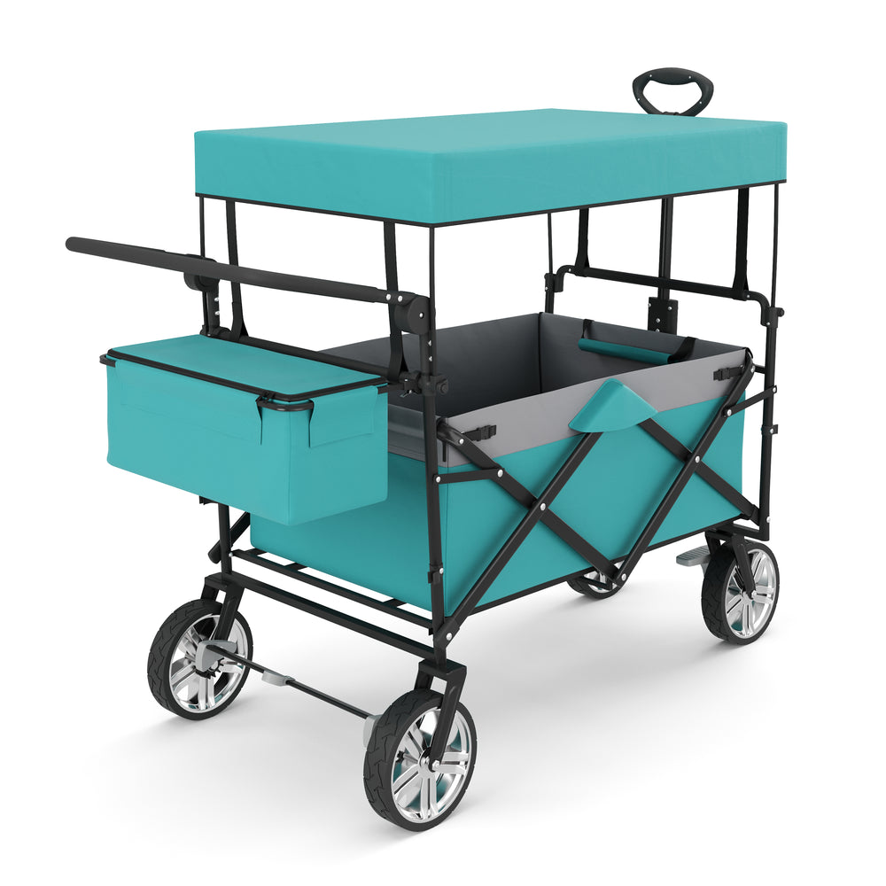 Folding wagon with canopy KENNY mint