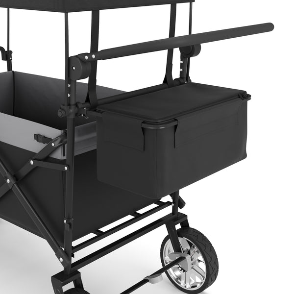 Bollerwagen faltbar mit Dach KENNY schwarz