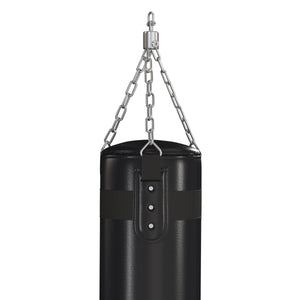 Boxsack mit Kettenaufhängung schwarz