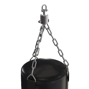 Boxsack mit Kettenaufhängung schwarz