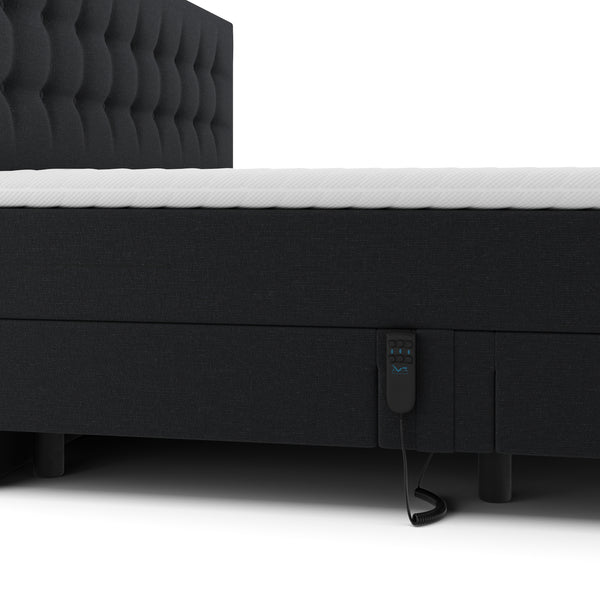 Boxspringbett GLOAM mit Elektromotor anthrazit