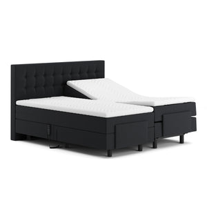 Boxspringbett GLOAM mit Elektromotor anthrazit