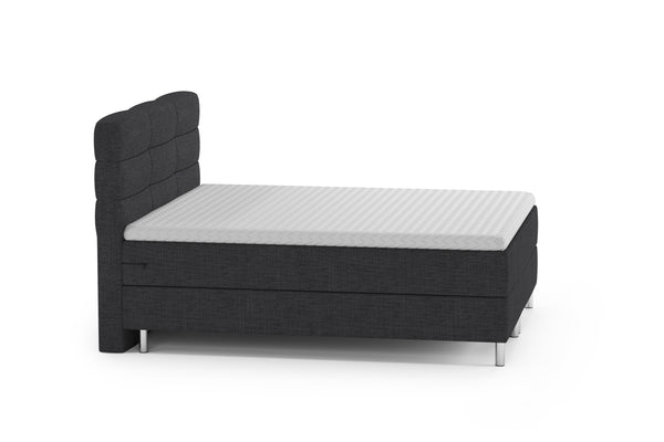 Boxspringbett MIDNIGHT anthrazit 160 x 200 cm