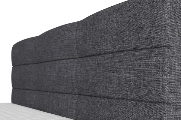 Boxspringbett MIDNIGHT anthrazit 160 x 200 cm