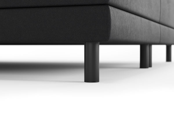 Boxspringbett RELAX anthrazit 180 x 200 cm