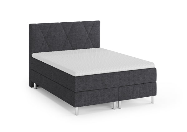 Boxspringbett TWILIGHT anthrazit 140 x 200 cm