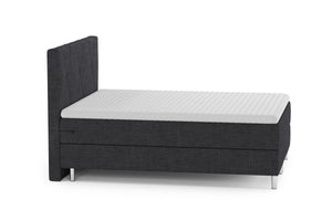 Boxspringbett TWILIGHT anthrazit 140 x 200 cm