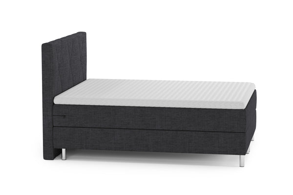 Boxspringbett TWILIGHT anthrazit 140 x 200 cm