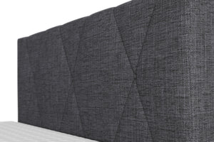 Boxspringbett TWILIGHT anthrazit 140 x 200 cm