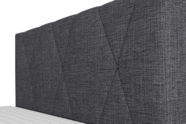 Boxspringbett TWILIGHT anthrazit 140 x 200 cm