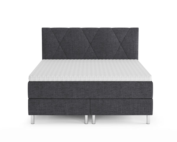 Boxspringbett TWILIGHT anthrazit 160 x 200 cm