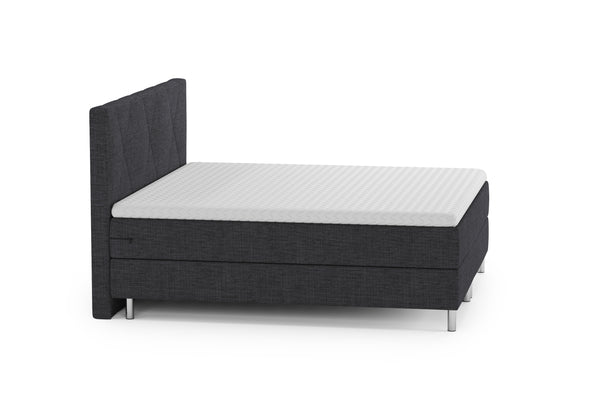 Boxspringbett TWILIGHT dunkelgrau 180 x 200 cm