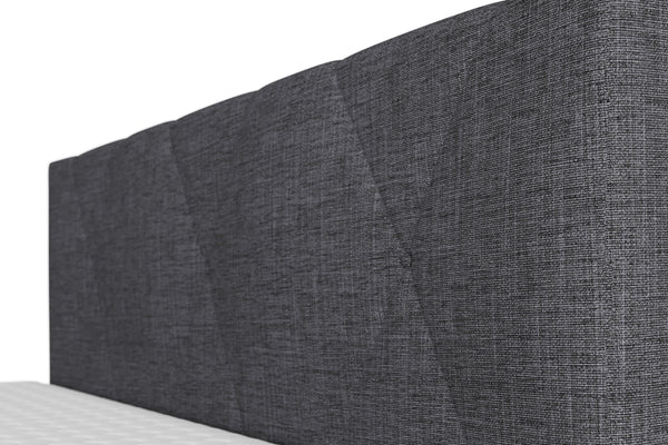 Boxspringbett TWILIGHT dunkelgrau 180 x 200 cm