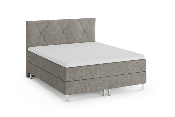 Boxspringbett TWILIGHT grau 160 x 200 cm