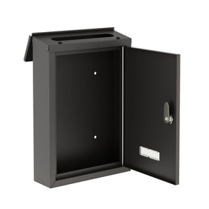 Briefkasten 30 x 22 cm schwarz
